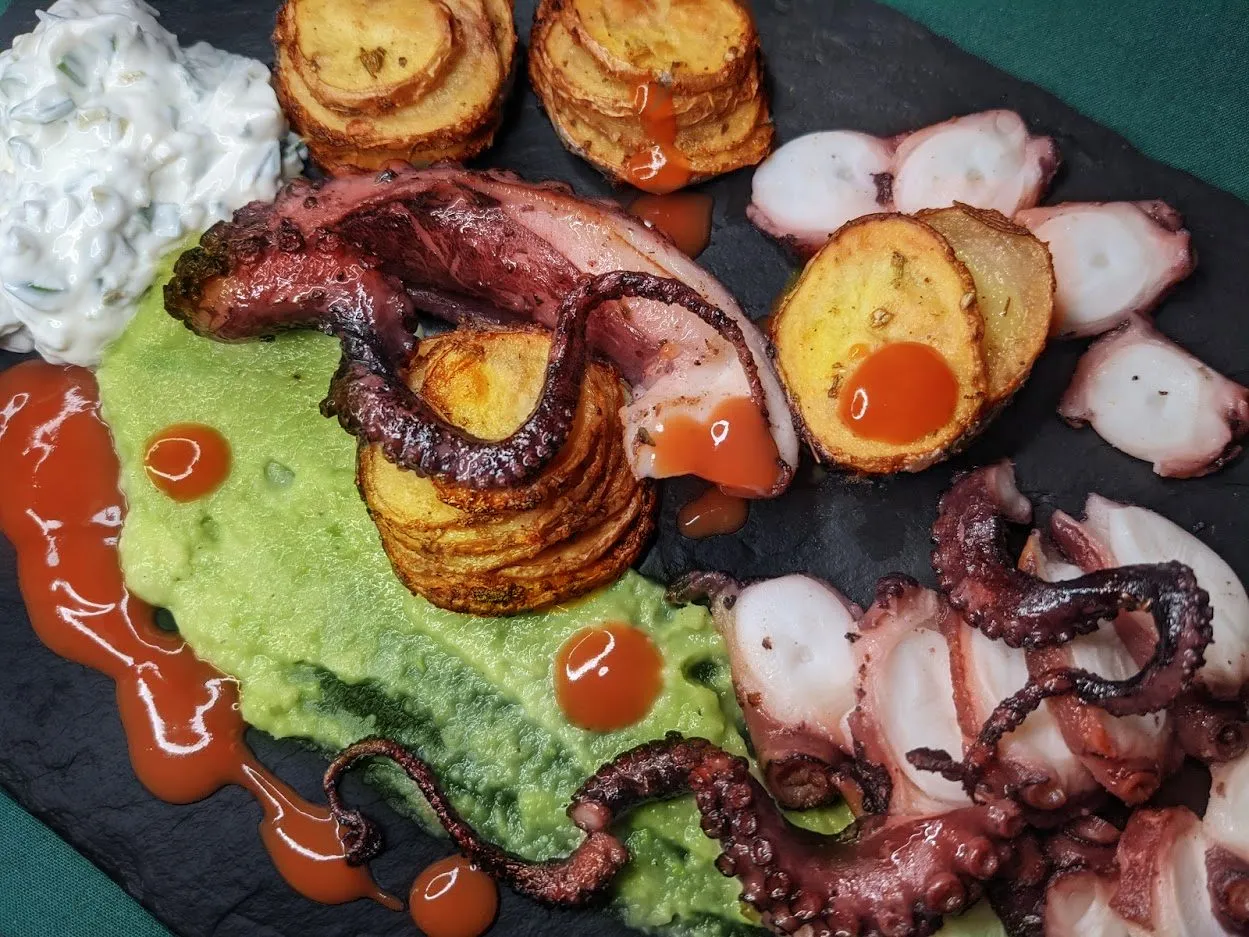 Baked Octopus with Potatoes