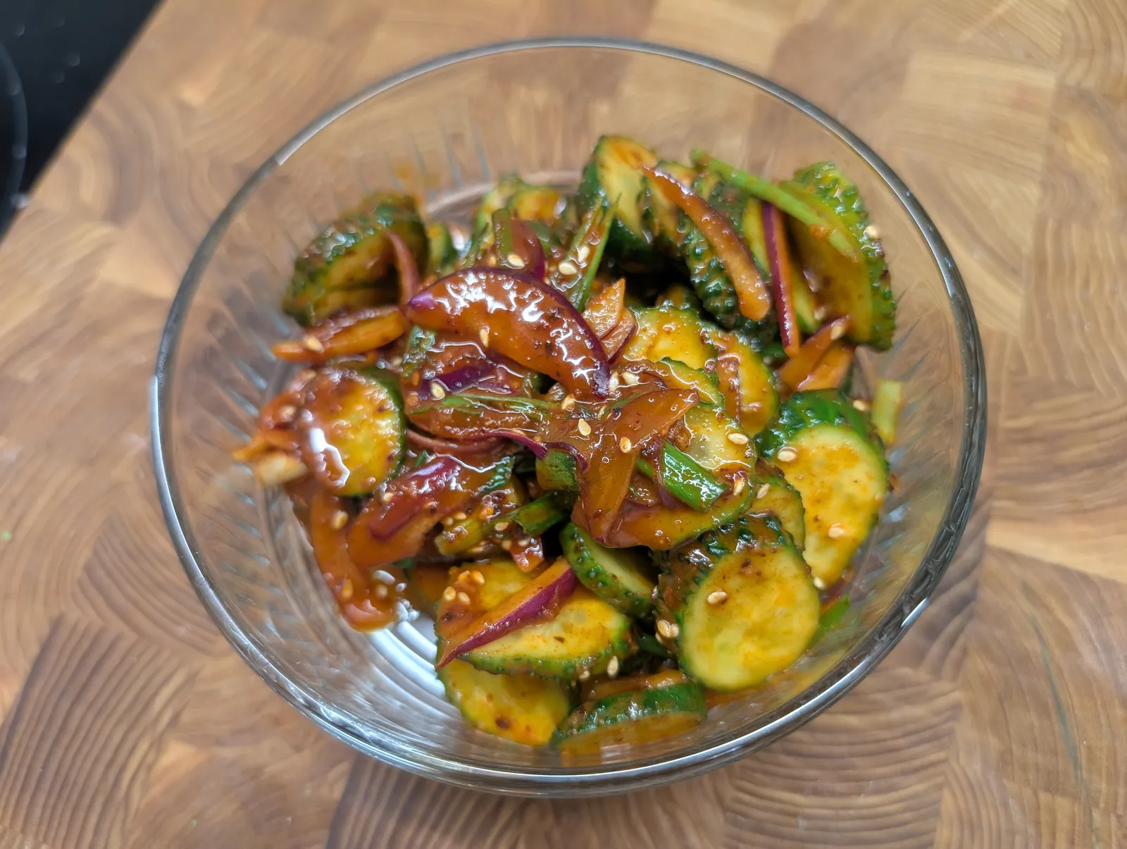 Kimchi Cucumbers